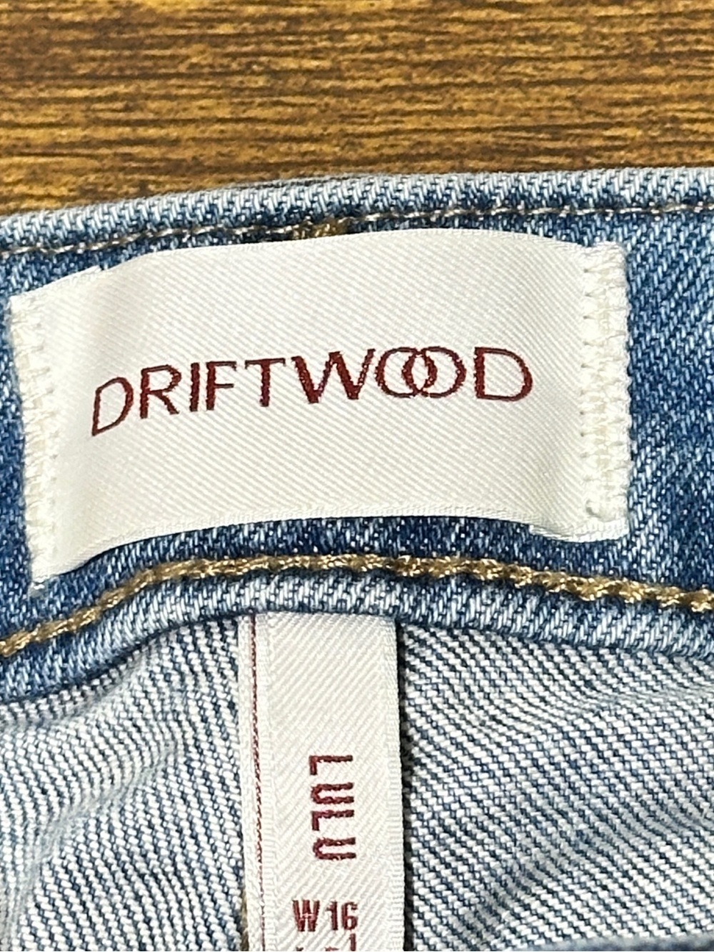Driftwood Lulu Floral Embroidered denim shorts - Picture 3 of 8
